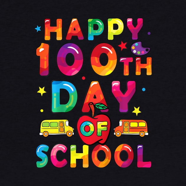 100 Days Of School Boys Girls Happy 100 Days Of School by deptrai0023